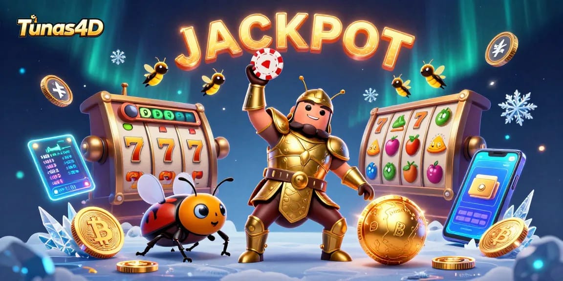 Tunas4D menghadirkan beetle judul jackpot dengan simbol slot dan koin crypto, pengalaman bermain yang mengagumkan.