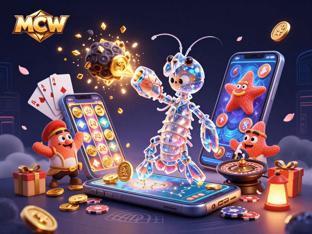 Engage in winning strategies at MCW while enjoying vibrant 3D casino action with exciting games.