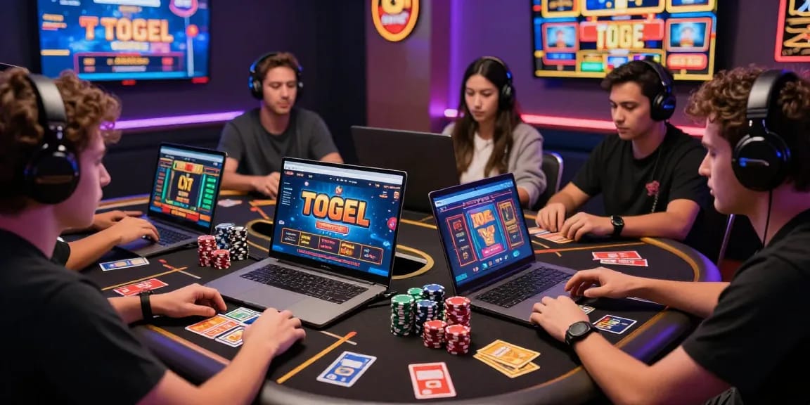 Players enjoying diverse games at tempototo, highlighting online gambling excitement and jackpot opportunities.