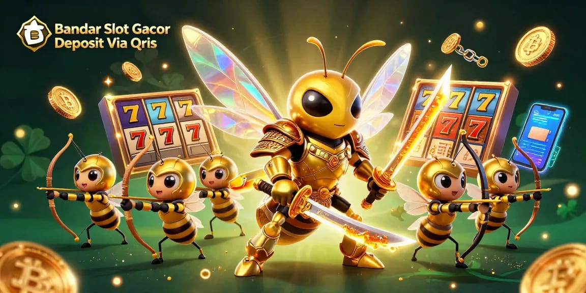 Interact with Bandar Slot Gacor Deposit Via Qris in an immersive slot gaming adventure.