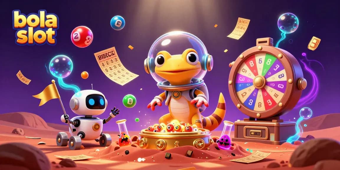 Experience thrilling bola slot adventures with vibrant characters and dynamic gaming elements.