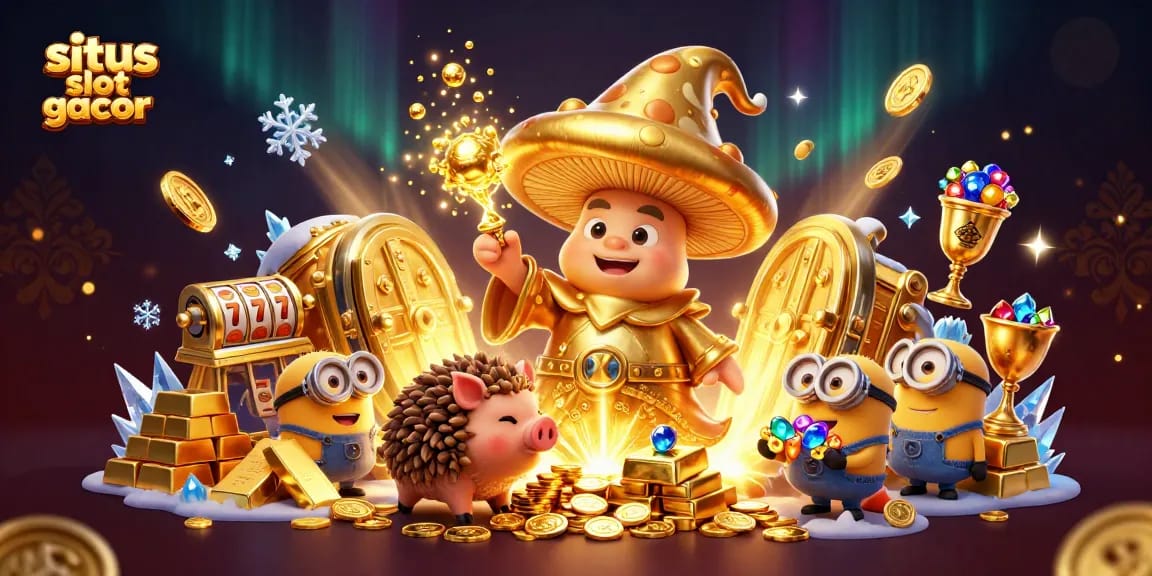 Experience the excitement of situs slot gacor with vibrant wizardry and treasure-filled adventure.