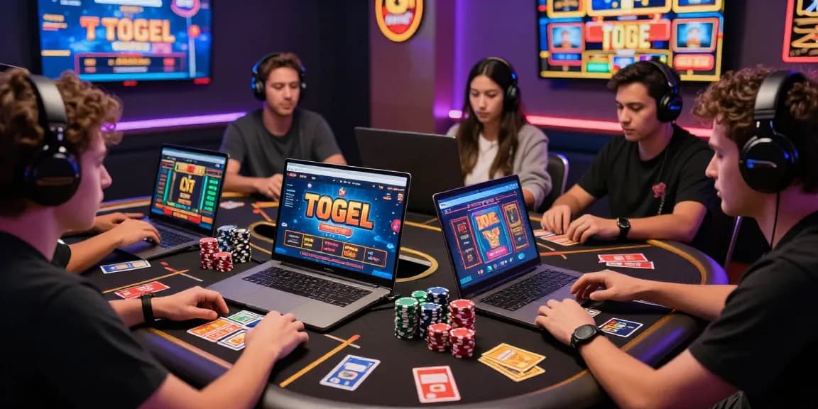 Players enjoying diverse games at tempototo, highlighting online gambling excitement and jackpot opportunities.