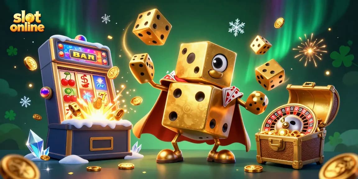 Experience the thrill of slot online with vibrant, dynamic characters and extravagant casino elements.