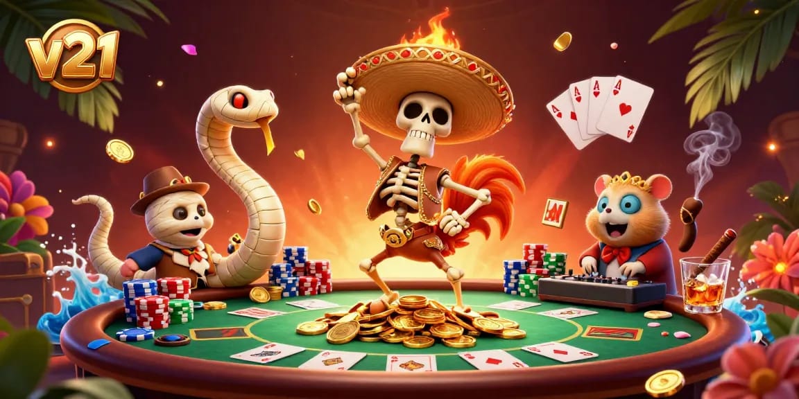 Menangkan slot dengan strategi v21 yang cemerlang di kasino bertema lucu ini.