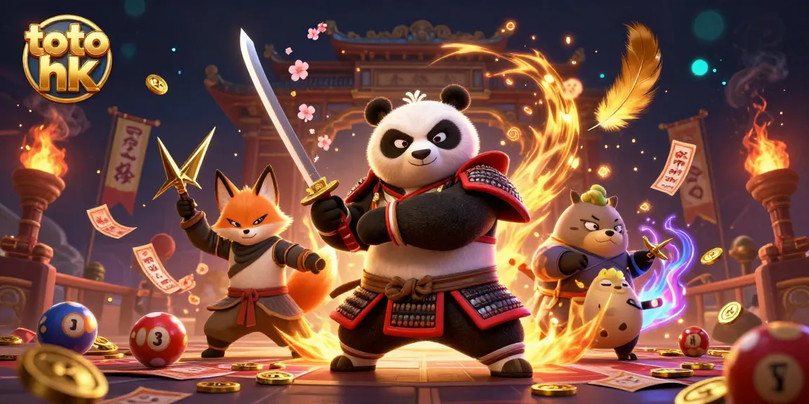 Toto hk menghadirkan pengalaman menarik dengan panda samurai dan ninja rubah yang energik.