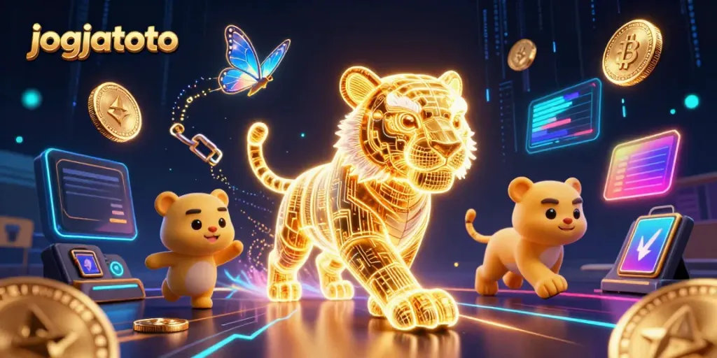 Experience thrilling slots at jogjatoto with vibrant neon visuals and exciting game features!