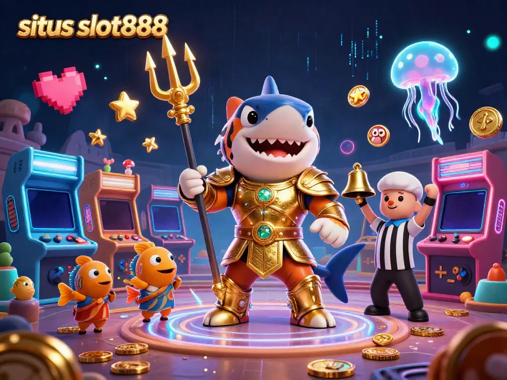 Mainkan situs slot888 dengan berbagai permainan slot unik di bawah laut.