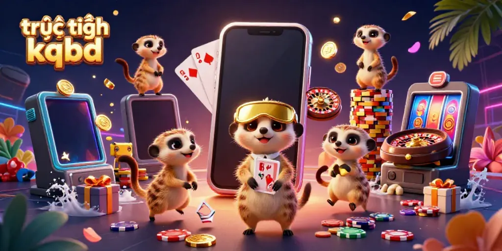 Watch the action unfold with trực tiếp kqbd while meerkats manage a dynamic casino scene.