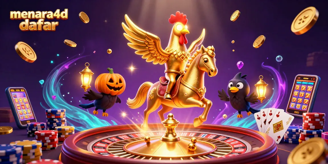 Akses cepat dan stabil Menara4D daftar untuk bermain togel online dengan tampilan modern.