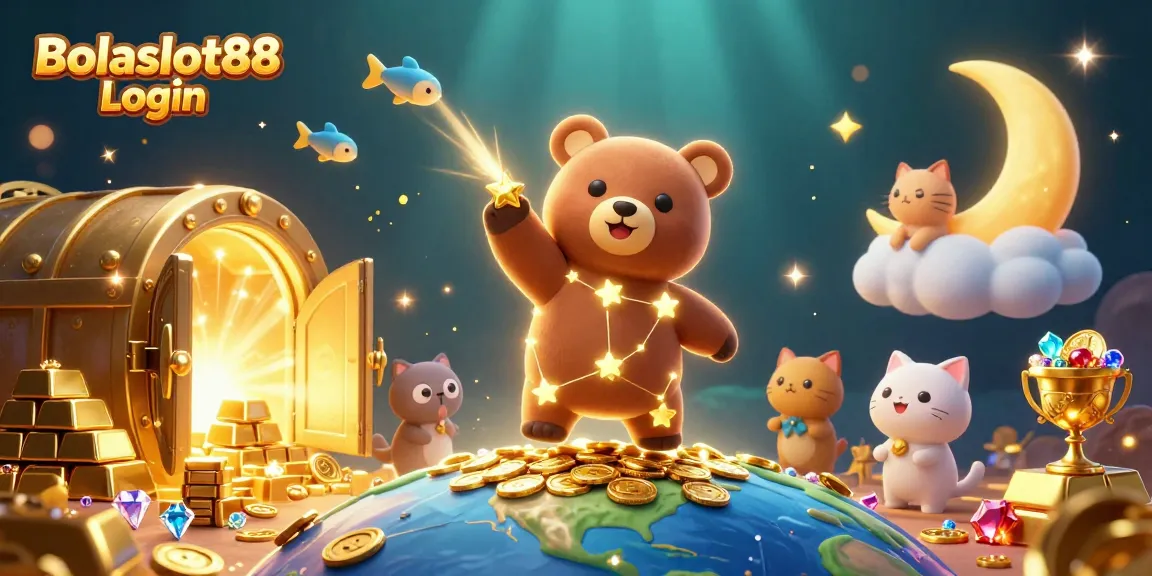 Bolaslot88 Login offers a thrilling gaming experience with starry constellations and treasure