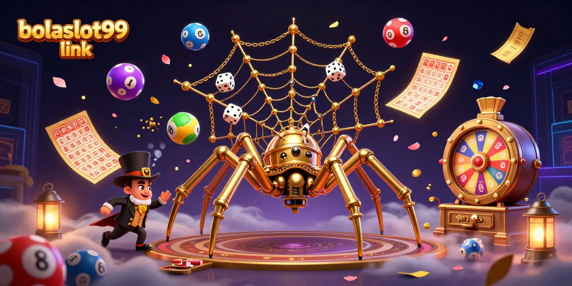 Engage with bolaslot99 link and immerse in a vibrant steampunk casino digital illustration.