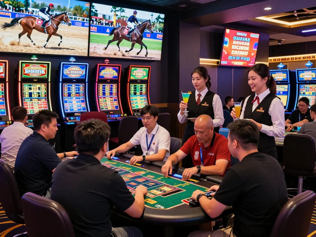 Exciting online betting scene at MM88 with players engaged in gaming.
