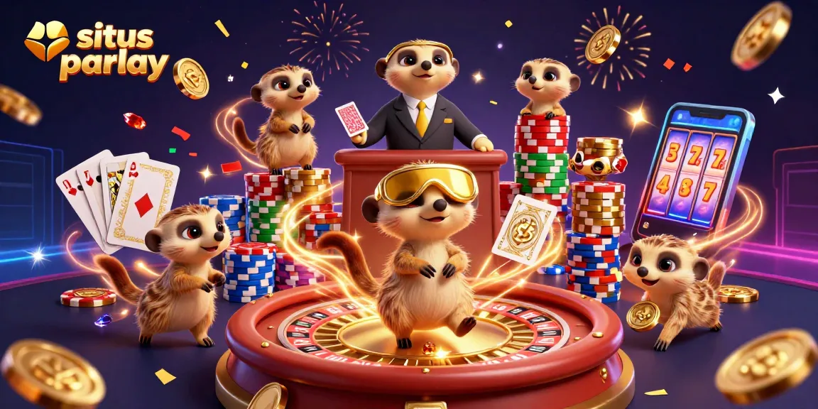 Merekat mengelola situs parlay kasino dengan suasana ceria dan harta berkilau.