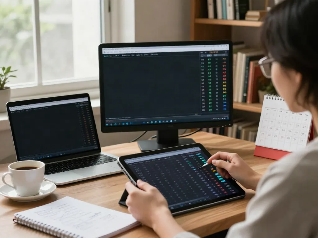 Data Macau dengan hasil dan statistik terlihat pada layar digital, seolah membantu analisis hasil perjudian.